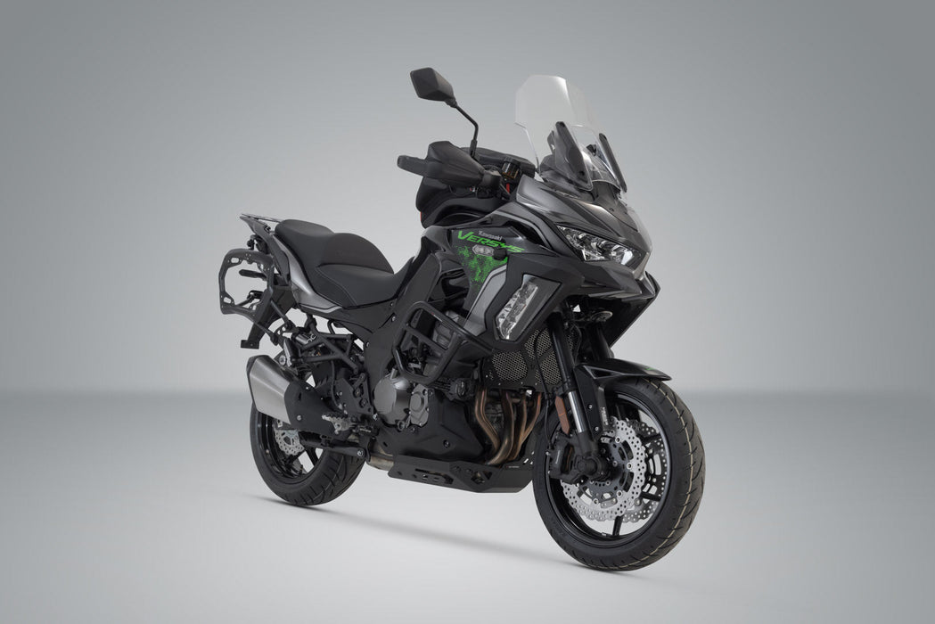 PRO side carrier - Black. Kawasaki Versys 1000 (18-) / 1100 (24-). SW-Motech