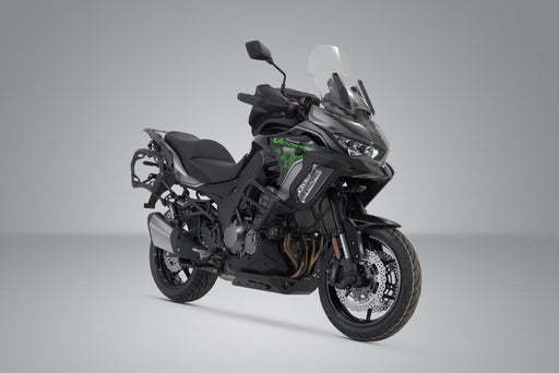 PRO side carrier - Black. Kawasaki Versys 1000 (18-) / 1100 (24-). SW-Motech