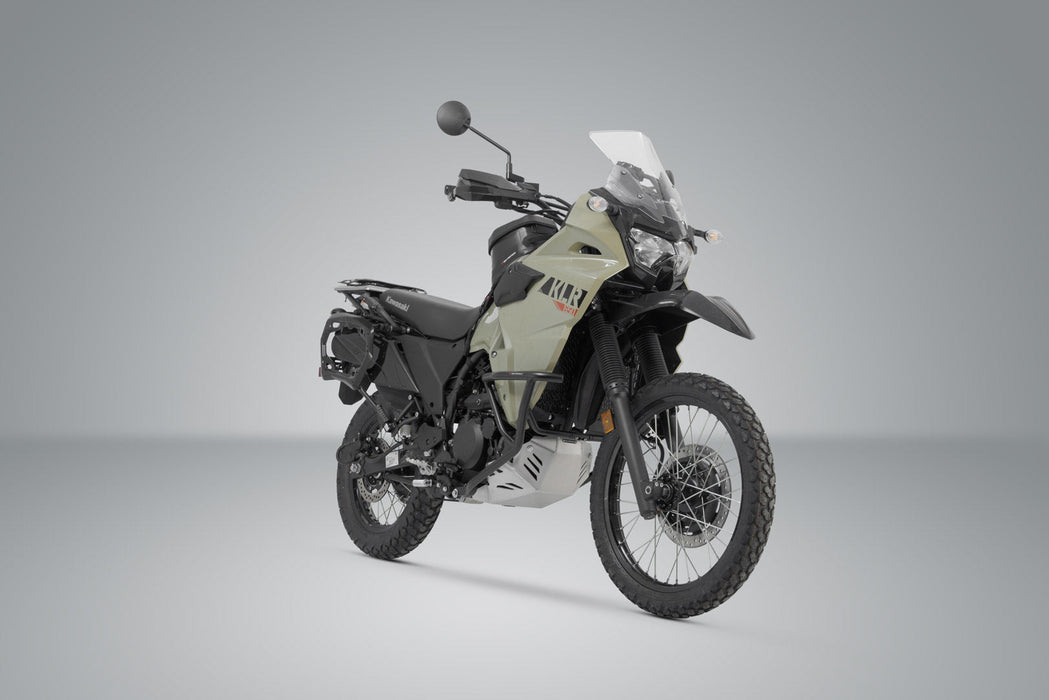 PRO side carrier - Black. Kawasaki KLR 650 (22-). SW-Motech