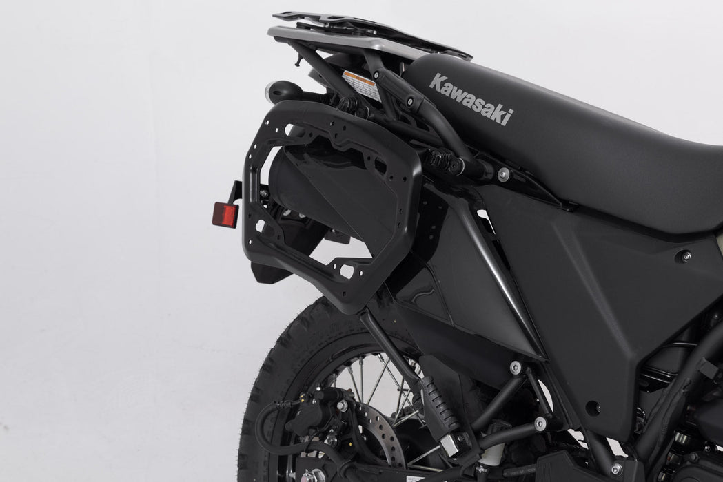 AERO ABS side case system - 2x25 l. Kawasaki KLR650 (08-18). SW-Motech