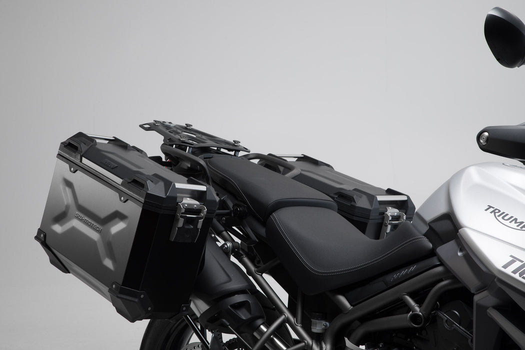 PRO side carrier - Black. Triumph Tiger 800 models (10-). SW-Motech