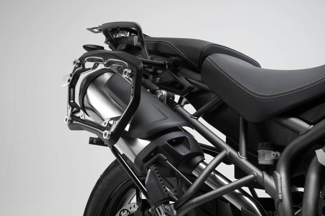 PRO side carrier - Black. Triumph Tiger 800 models (10-). SW-Motech
