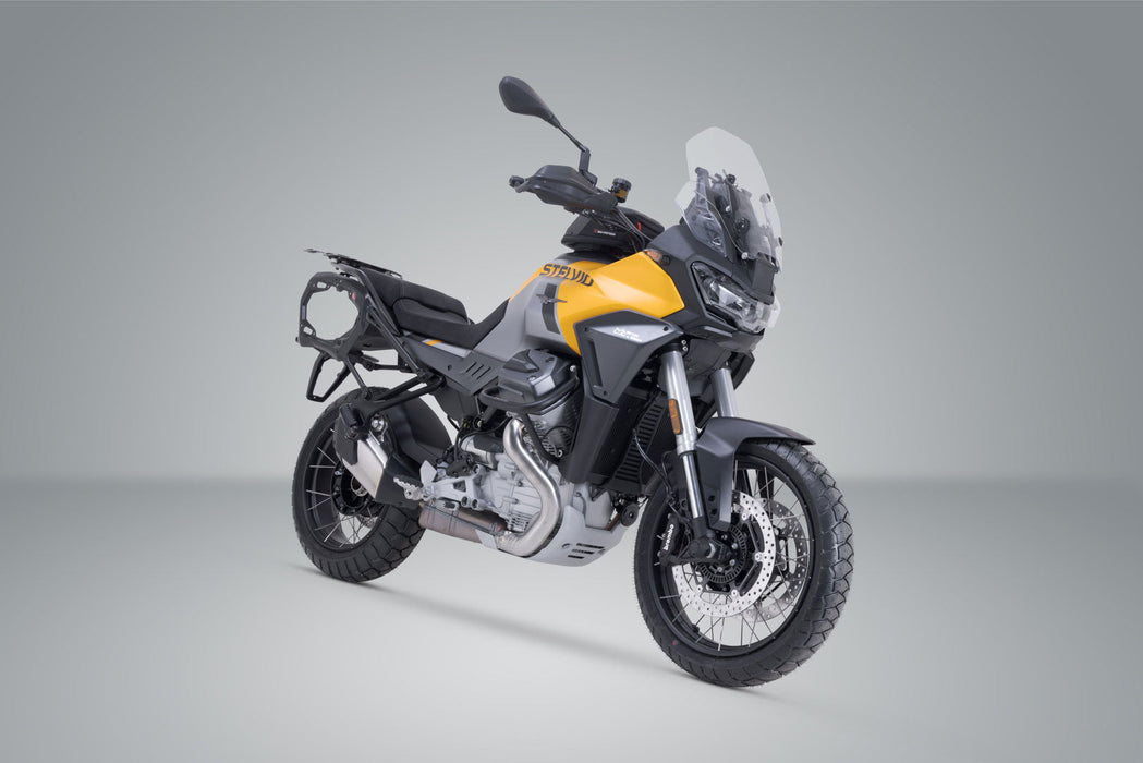 PRO side carrier - Black. Moto Guzzi Stelvio (23-) SW-Motech