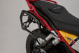PRO side carrier - Black. Moto Guzzi V85 TT (19-23). SW-Motech