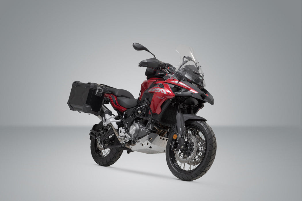 TRAX ADV aluminium case system - Black. 45/37 l. Benelli TRK 502 X (18-). SW-Motech