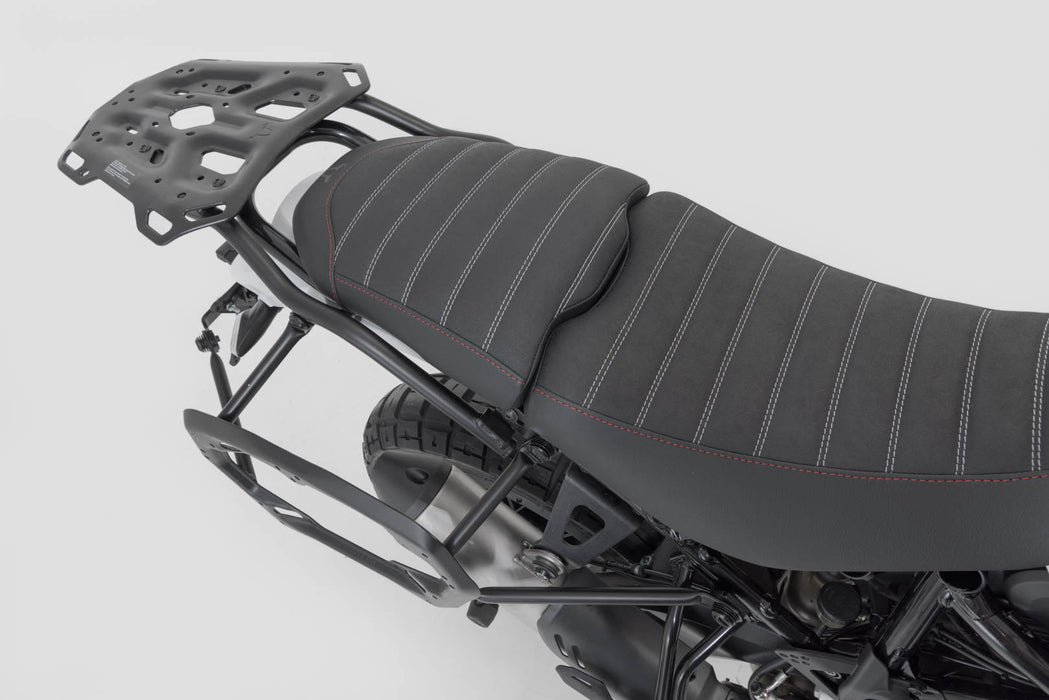 PRO side carrier - Black. Ducati DesertX (22-) / Rally (23-). SW-Motech