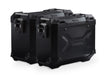 TRAX ADV aluminium case system - Black. 37/45 l. BMW R 1100 / 1150 GS. SW-Motech
