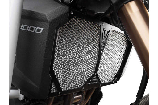 Radiator guard - Black/silver. Kawasaki Versys 1000 (12-18). SW-Motech