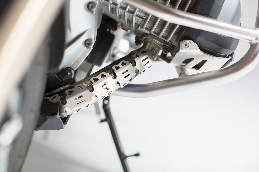 Header pipe guard - For header pipe with Ø 32-50 mm. Silver. Universal SW-Motech