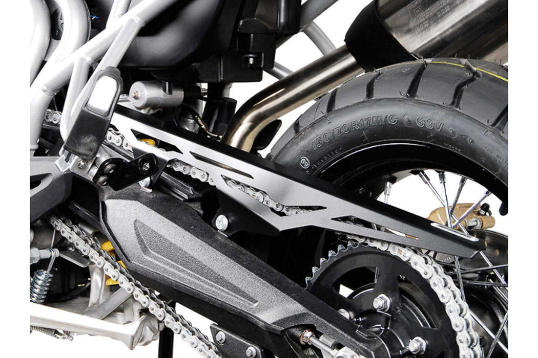 Chain guard - Black. Triumph Tiger 800 models (10-). SW-Motech