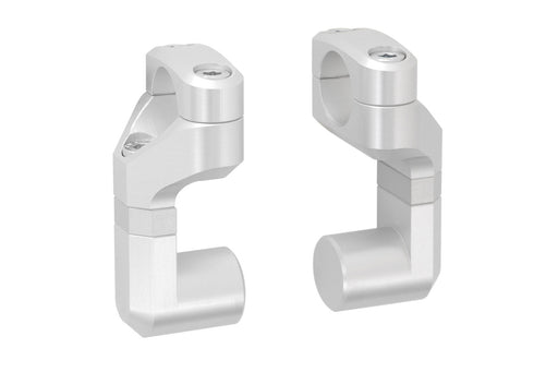 Vario bar back for Ø 22 mm handlebar - Up/back variable. Silver. SW-Motech