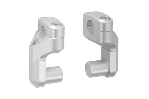 Vario bar back for Ø 28 mm handlebar - Up/back variable. Silver. SW-Motech