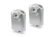 Bar riser for Ø 22 mm handlebar - H=50 mm. Silver. SW-Motech