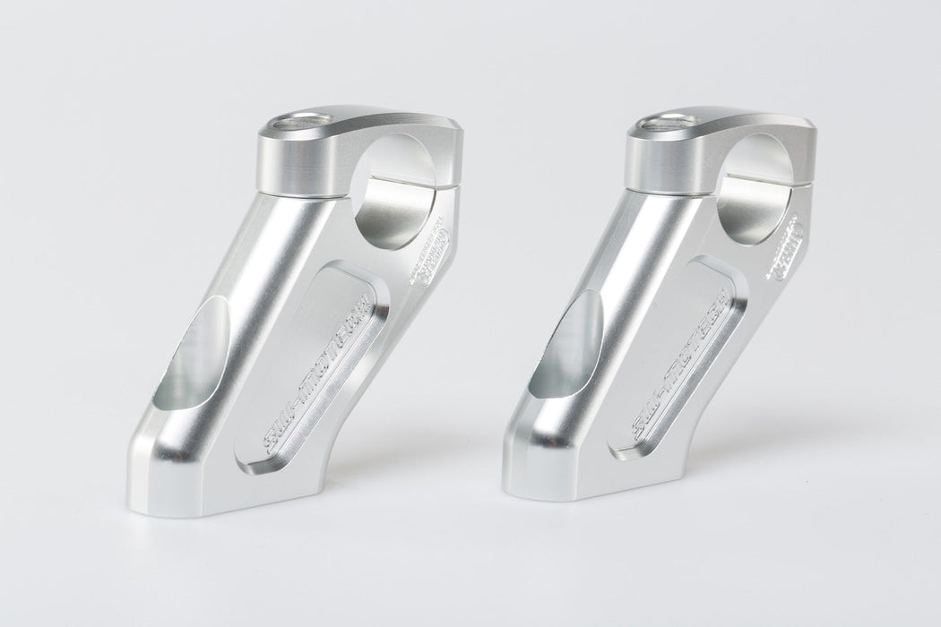 Bar back - H=20 mm. Back 30 mm. Silver. BMW R1200GS. SW-Motech