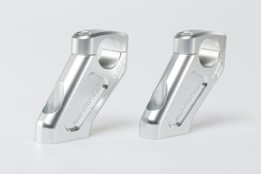 Bar back - H=20 mm. Back 30 mm. Silver. BMW R1200GS. SW-Motech