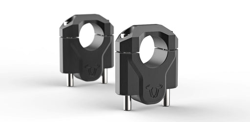 Bar riser - H=40 mm. Black. R1200GS (12-18), R1250GS (18-). SW-Motech