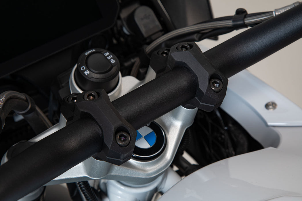 Bar back - H=32 mm. Back 20 mm. Black. BMW models. SW-Motech