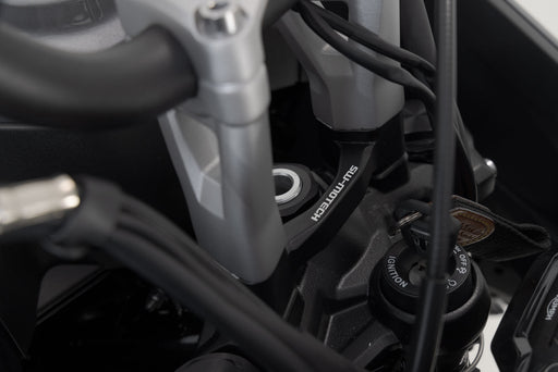 Bar riser - H=30 mm. Black. Triumph Tiger 660 (21-). SW-Motech