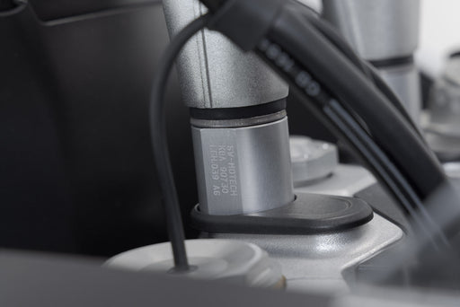 Bar riser - H=30 mm. Silver. Triumph Tiger 1200 (22-). SW-Motech