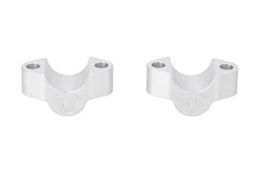 Bar riser - H=20 mm. Silver. Triumph Tiger 900 GT/Rally Pro. SW-Motech