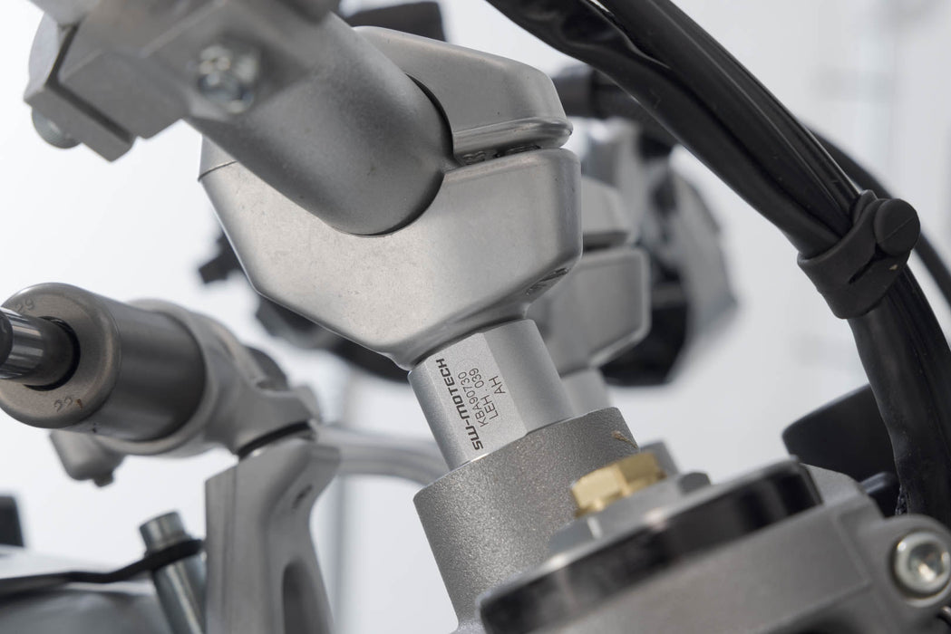 Bar riser - Silver. Ducati DesertX (22-). SW-Motech