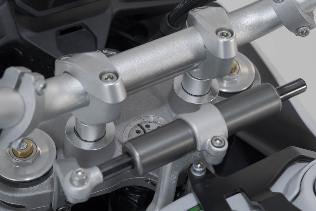 Bar riser - Silver. Ducati DesertX (22-). SW-Motech
