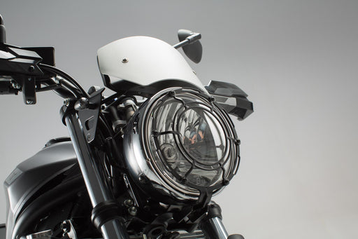 Headlight guard - Grille. Black. Suzuki SV650 (15-). SW-Motech
