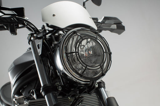 Headlight guard - Grille. Black. Suzuki SV650 (15-). SW-Motech