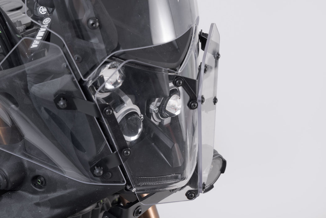 Headlight guard - Bracket with shield. Ténéré 700 World Raid/Rally. SW-Motech