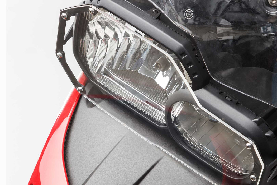 Headlight guard - Bracket with PVC panel. BMW F 700 GS, F 800 GS/Adv SW-Motech