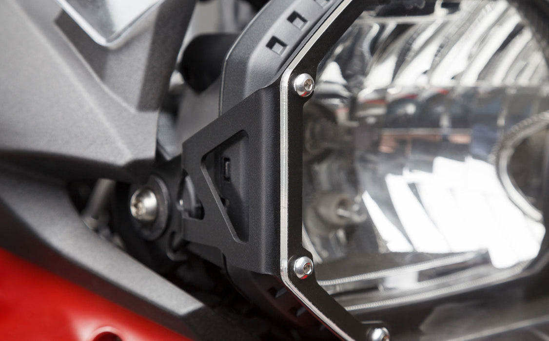 Headlight guard - Bracket with PVC panel. BMW F 700 GS, F 800 GS/Adv SW-Motech