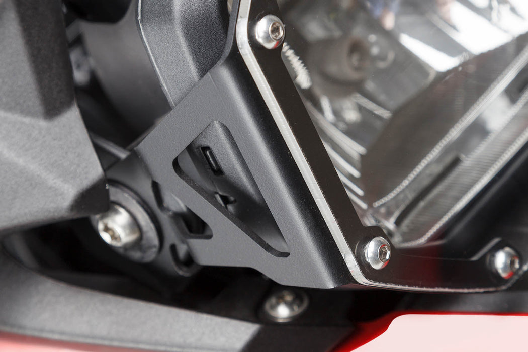 Headlight guard - Bracket with PVC panel. BMW F 700 GS, F 800 GS/Adv SW-Motech