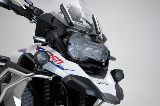 Headlight guard - Bracket with PVC panel. R1200GS(12-),R1250GS(18-) SW-Motech