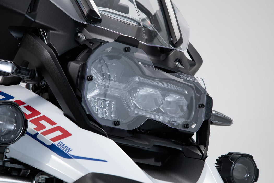 Headlight guard - Bracket with PVC panel. R1200GS(12-),R1250GS(18-) SW-Motech