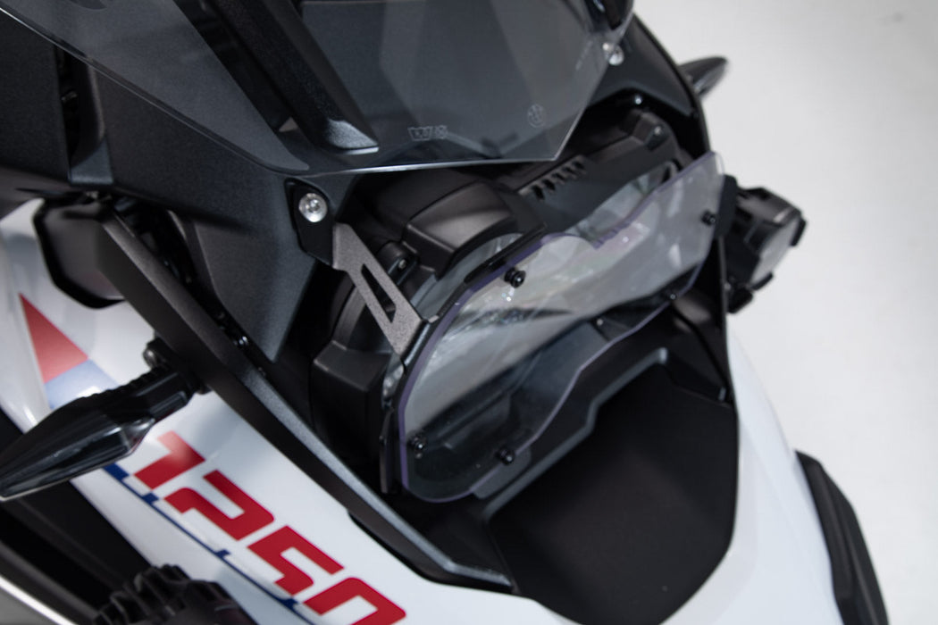 Headlight guard - Bracket with PVC panel. R1200GS(12-),R1250GS(18-) SW-Motech