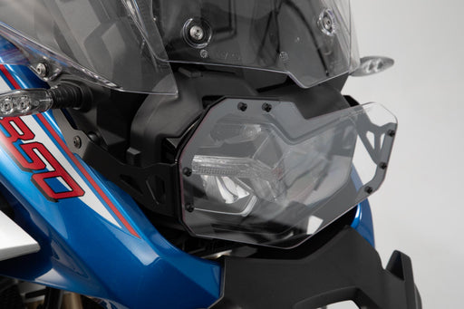 Headlight guard - Bracket with PVC panel. BMW F850GS Adv (18-). SW-Motech