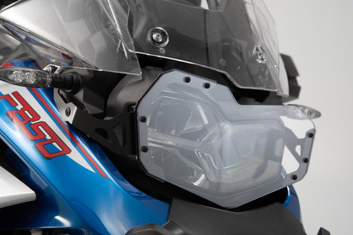 Headlight guard - Bracket with PVC panel. BMW F850GS Adv (18-). SW-Motech