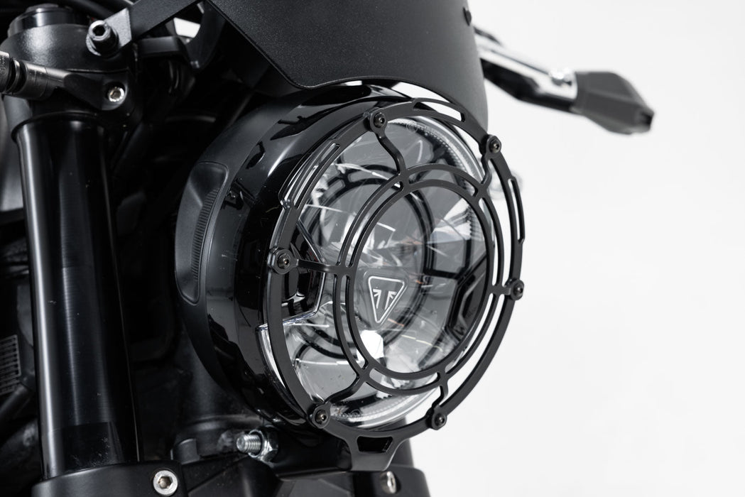 Headlight guard - Grille. Black. Triumph Trident 660 (21-). SW-Motech