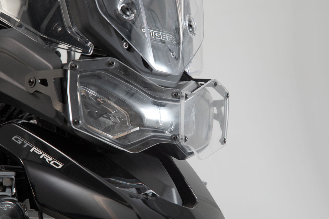 Headlight guard - Bracket with cover. Tiger 900/ GT/ Rally/ Pro. SW-Motech