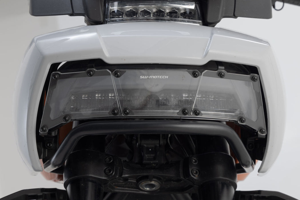 Headlight guard - Bracket with PVC panel.  H-D Pan America (21-). SW-Motech