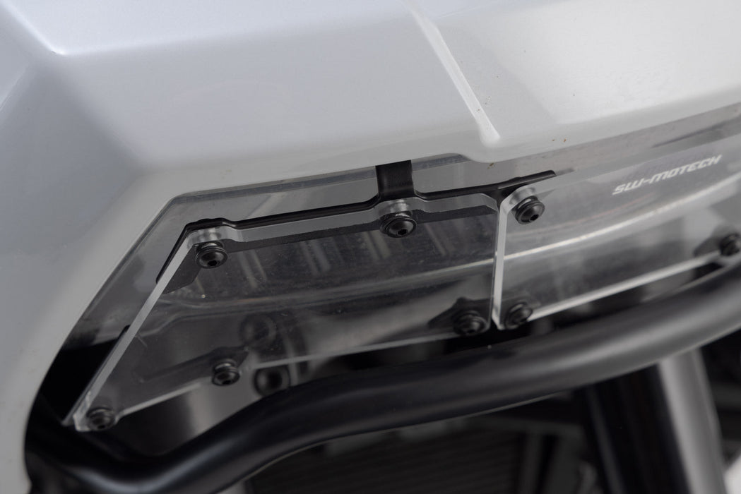 Headlight guard - Bracket with PVC panel.  H-D Pan America (21-). SW-Motech