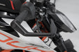 Lever guards with wind protection - Black. 390 Duke, Monster 937, MT-03, Tuono 1100. SW-Motech