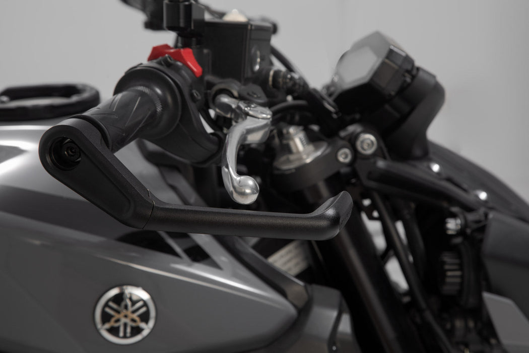 Lever guards - Black. Yamaha models (16-), CFMoto 450NK (23-). SW-Motech
