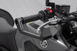 Lever guards with wind protection - Black. Yamaha models (16-), CFMoto 450NK (23-). SW-Motech