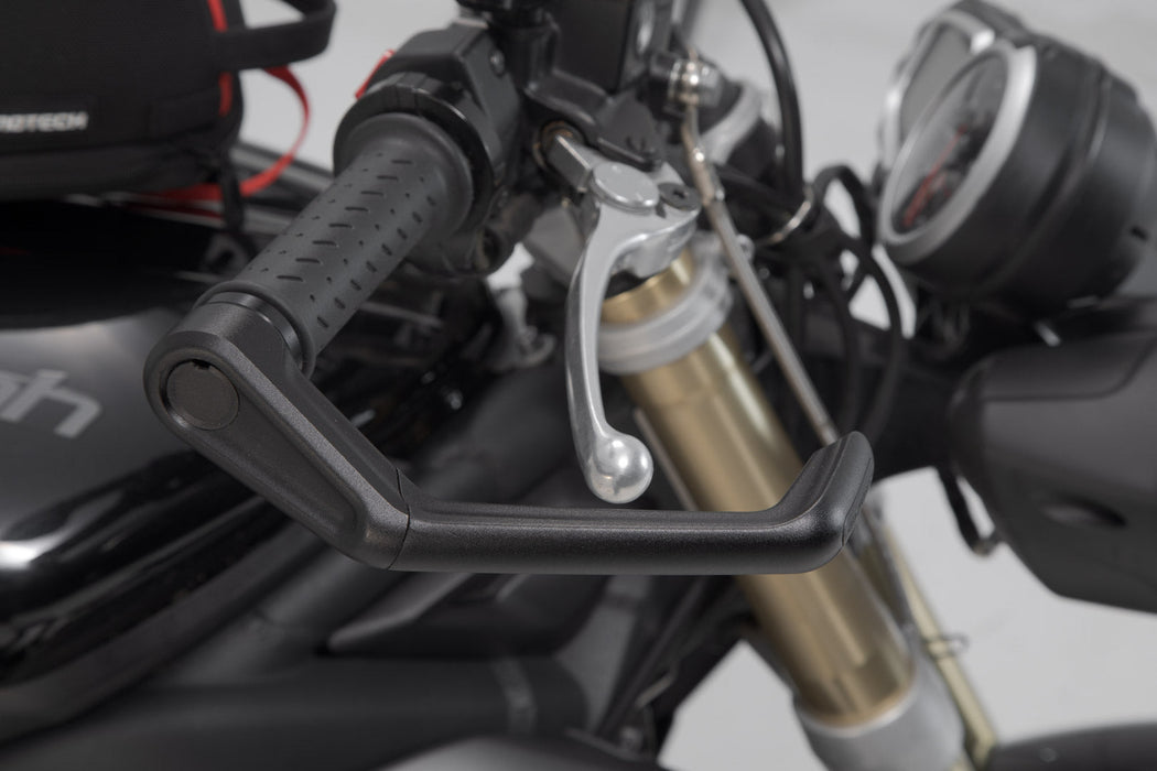 Lever guards - Black. Triumph Street Triple 675. SW-Motech