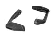Lever guards with wind protection - Black. Yamaha models (16-), CFMoto 450NK (23-). SW-Motech