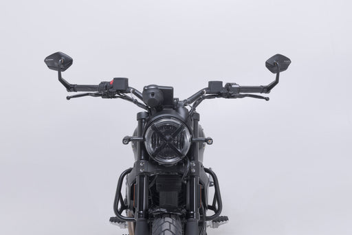 Bar end mirrors - Suzuki GSX-S models., Ducati Scrambler 800. SW-Motech