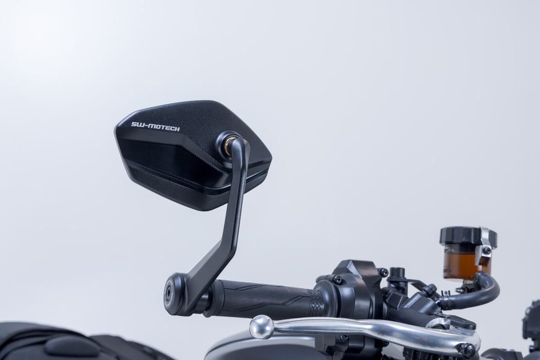 Bar end mirrors - Yamaha models (16-), CFMoto 450NK (23-). SW-Motech