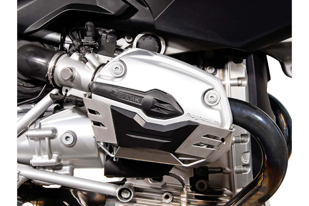 Cylinder guard - Silver. BMW R1200 R/ ST/ GS/ Adventure. SW-Motech