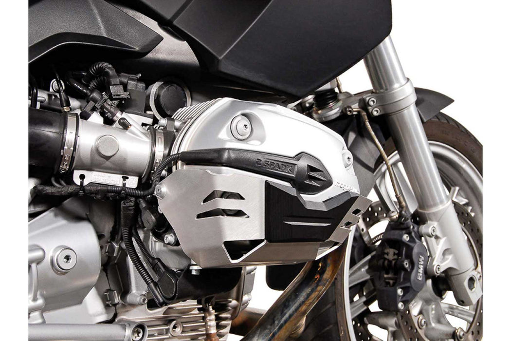 Cylinder guard - Silver. BMW R1200 R/ ST/ GS/ Adventure. SW-Motech